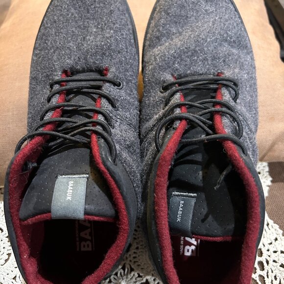 Baabuk Grey Wool Boot Ladies Size 9 - Picture 3 of 7